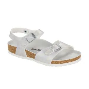 Birkenstock Rio Kids Vegan Matcha Microfibre - NARROW