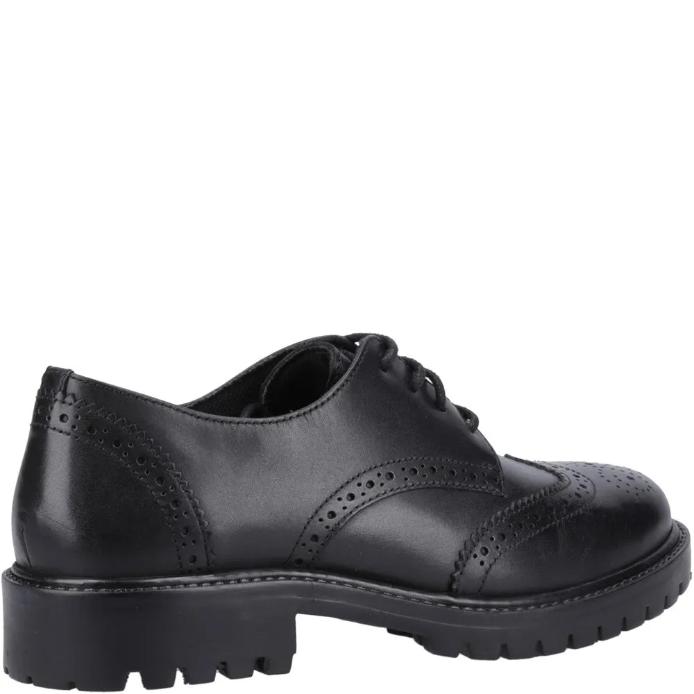 Black Athena Senior School Shoes