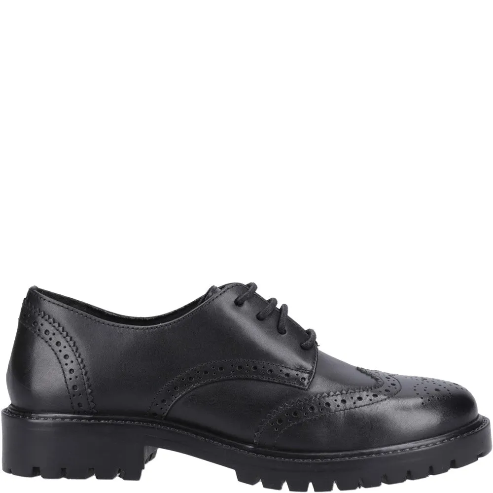 Black Athena Senior School Shoes