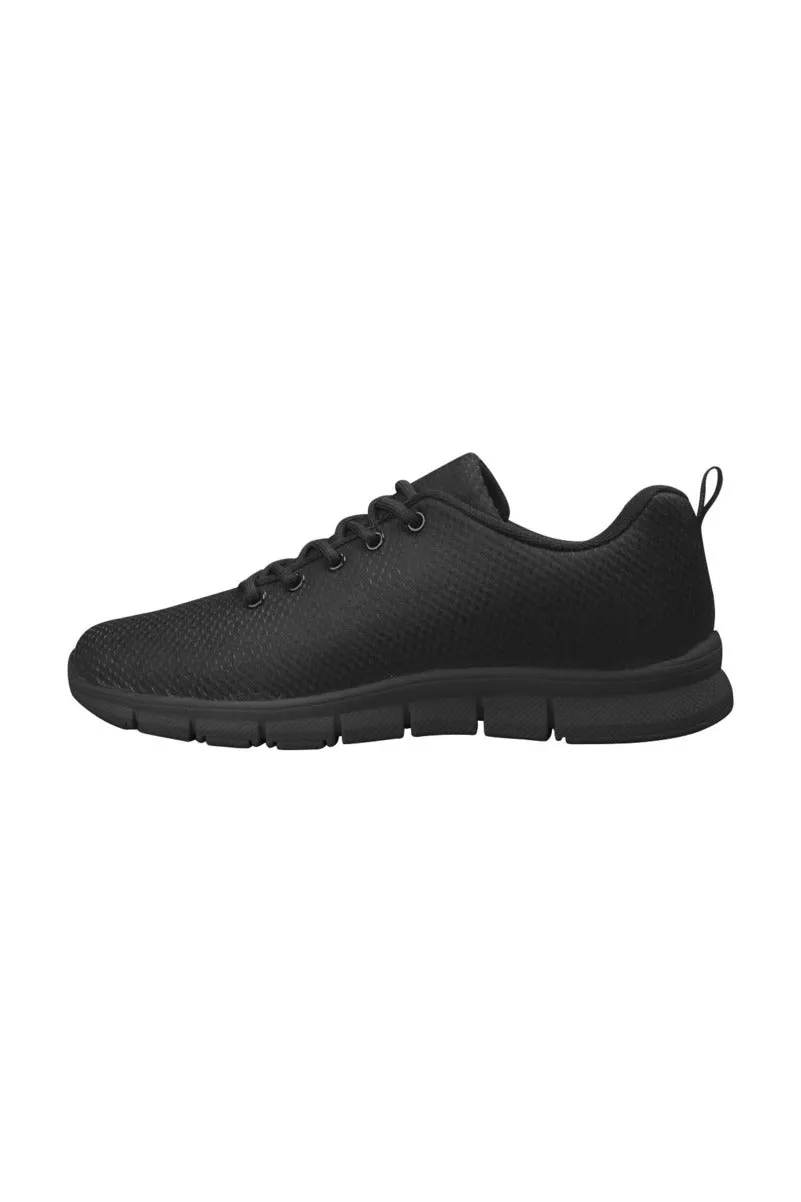 Black Women's Breathable Running Shoes