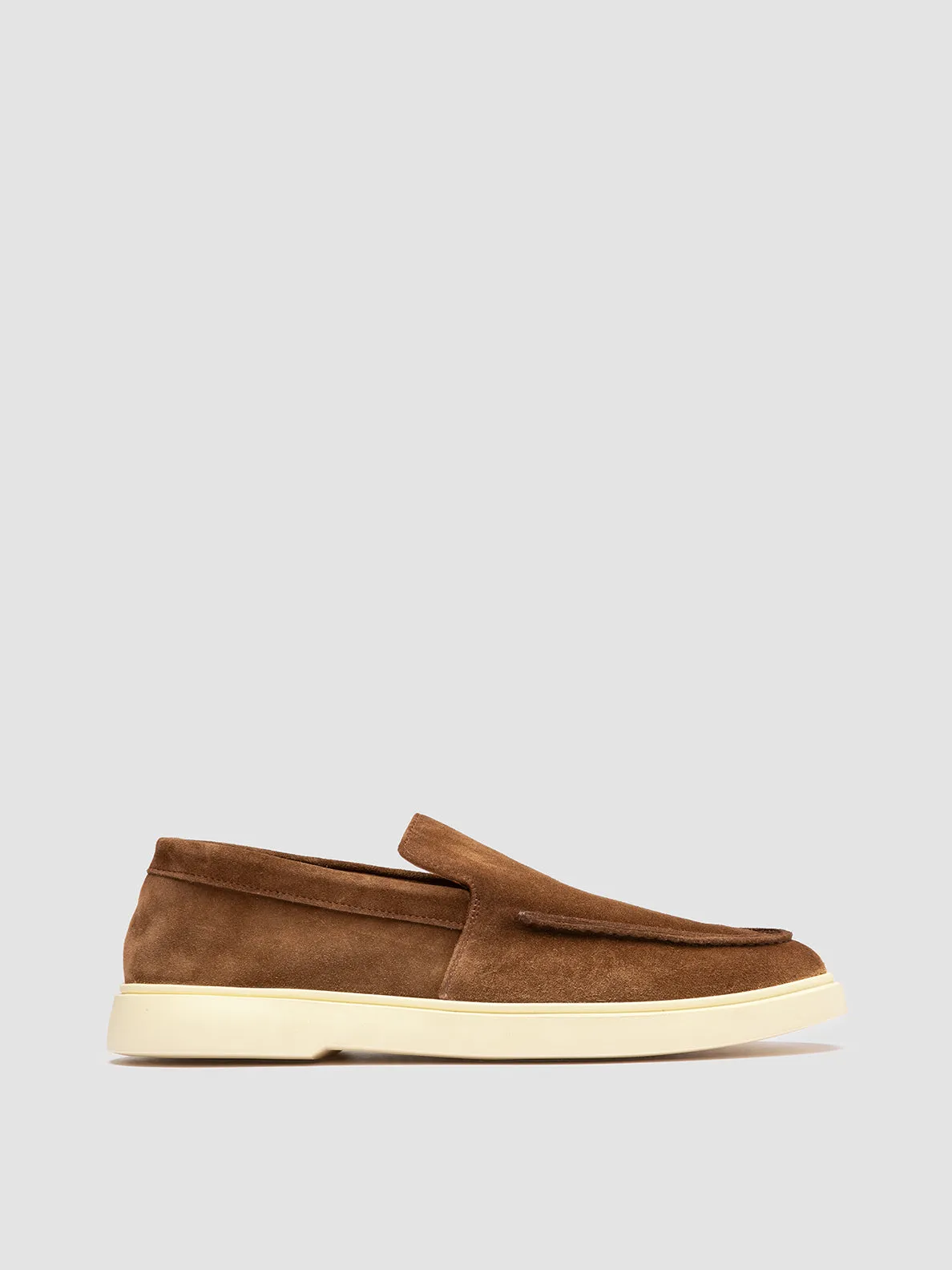 BONES 002 - Brown Suede Loafers