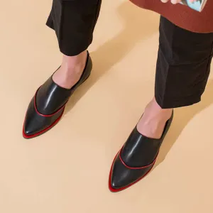 Brandy - Red Sole Flat Shoes