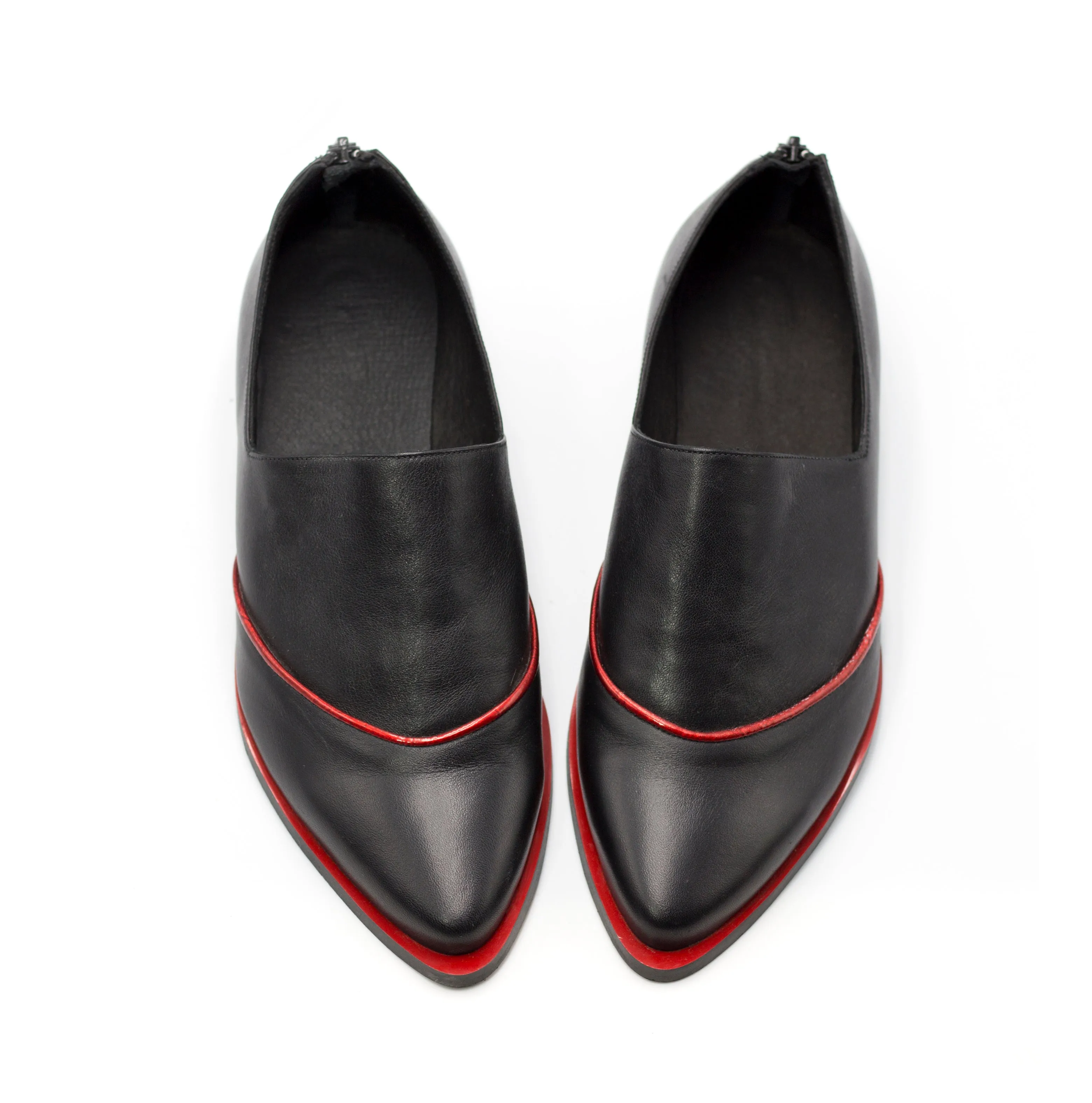 Brandy - Red Sole Flat Shoes