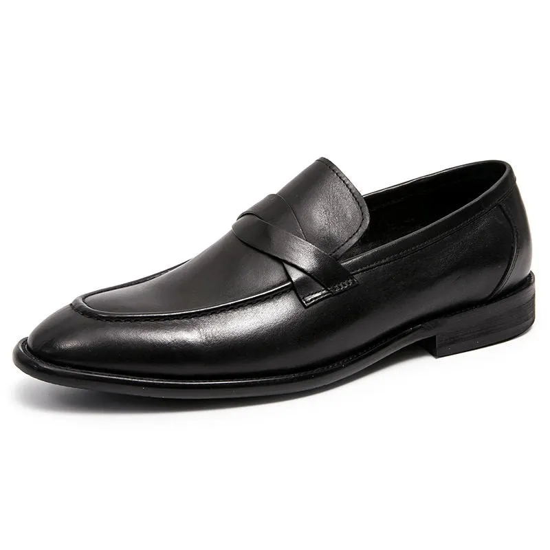 Breathable PU Leather Men Loafers