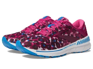 Brooks Women's Adrenaline GTS 22 Supportive Running Shoe - Magenta/White/Raspberry - 8.5 Medium