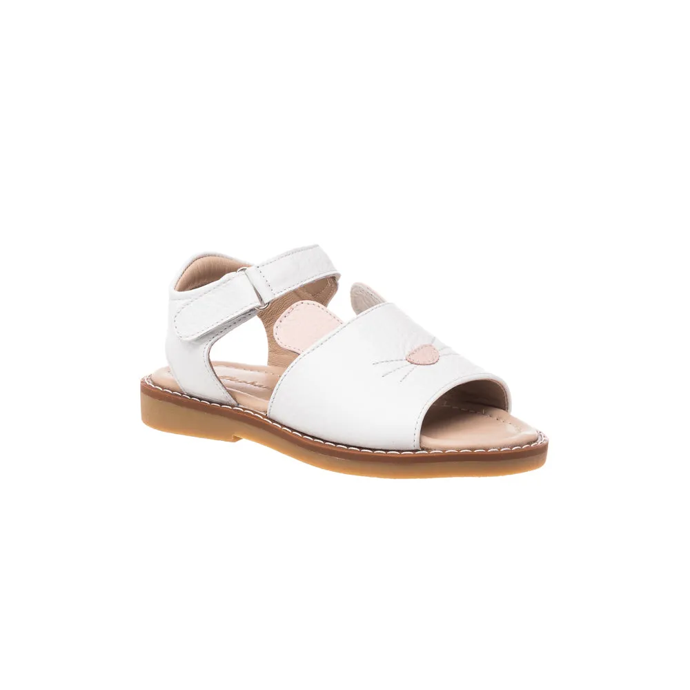 Bunny Sandal White