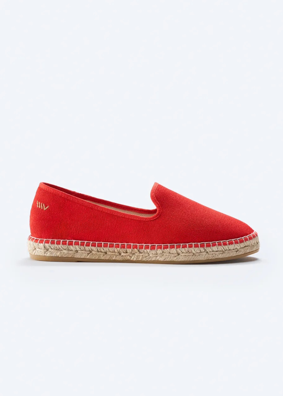 Calabona Limited Edition Canvas Espadrille Flats