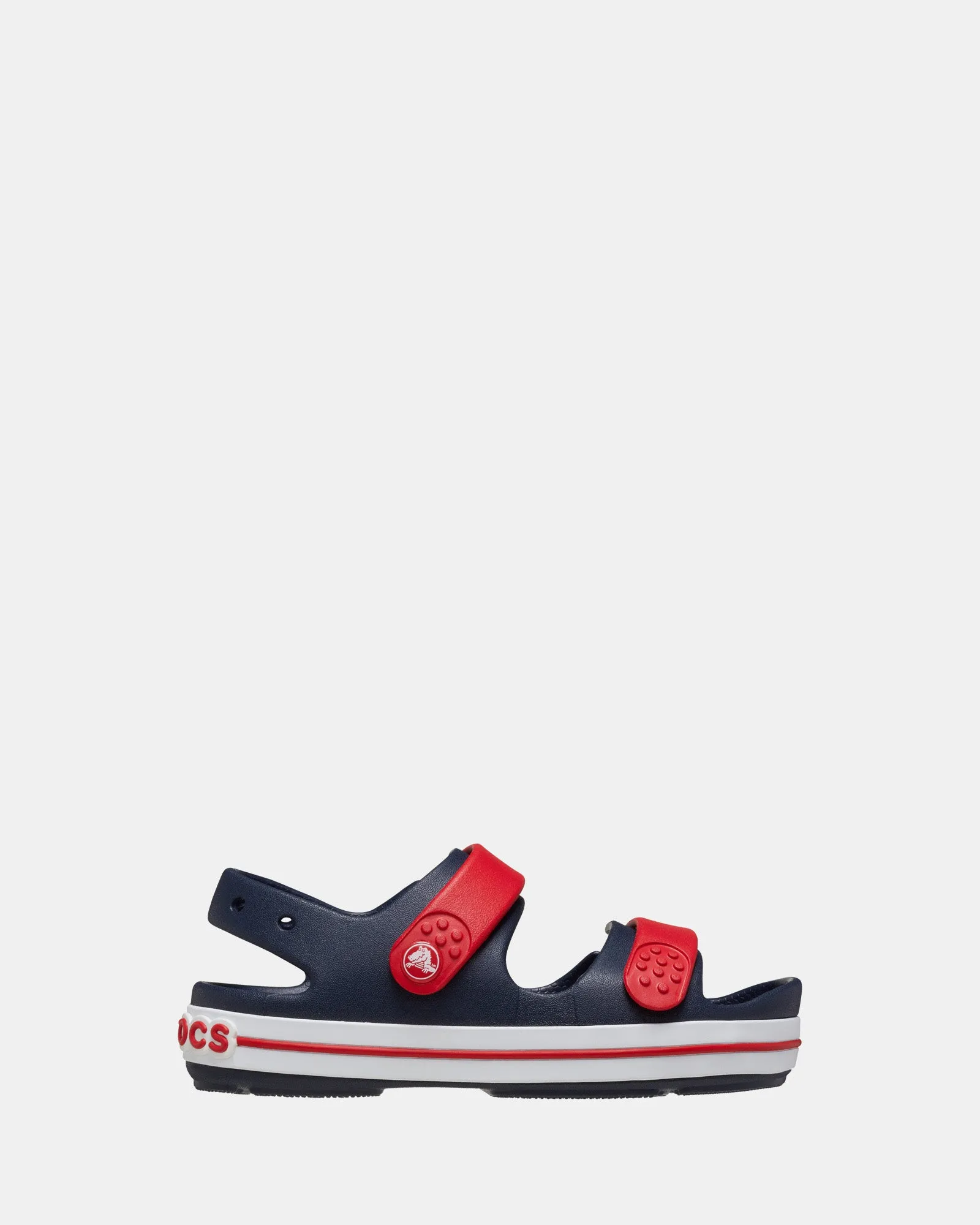 Crocband Cruiser Sandal Youth Navy/Varsity Red