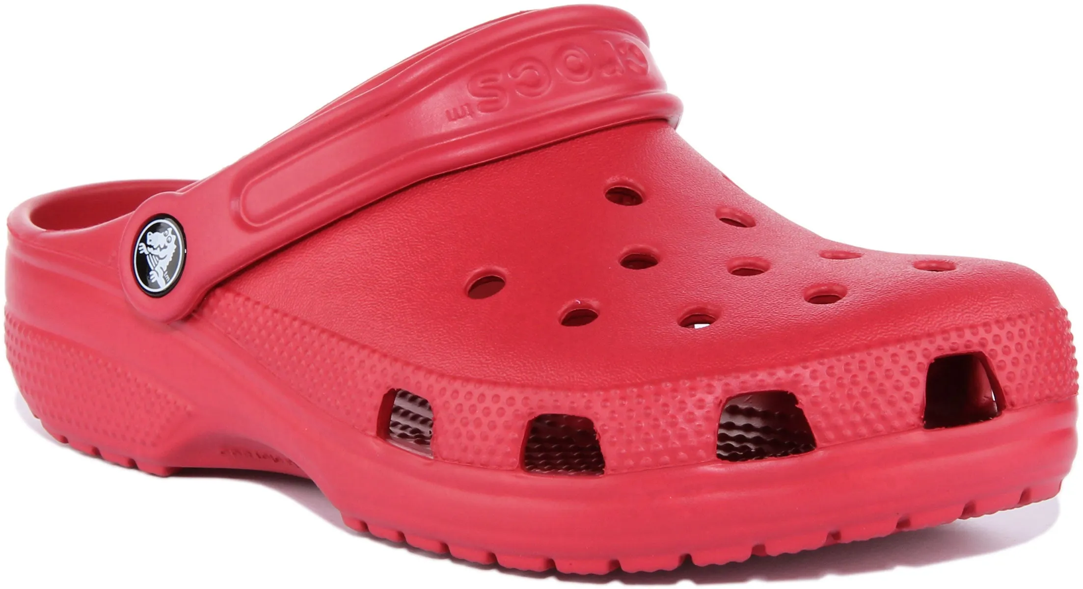 Crocs Classic Junior In Red For Kids