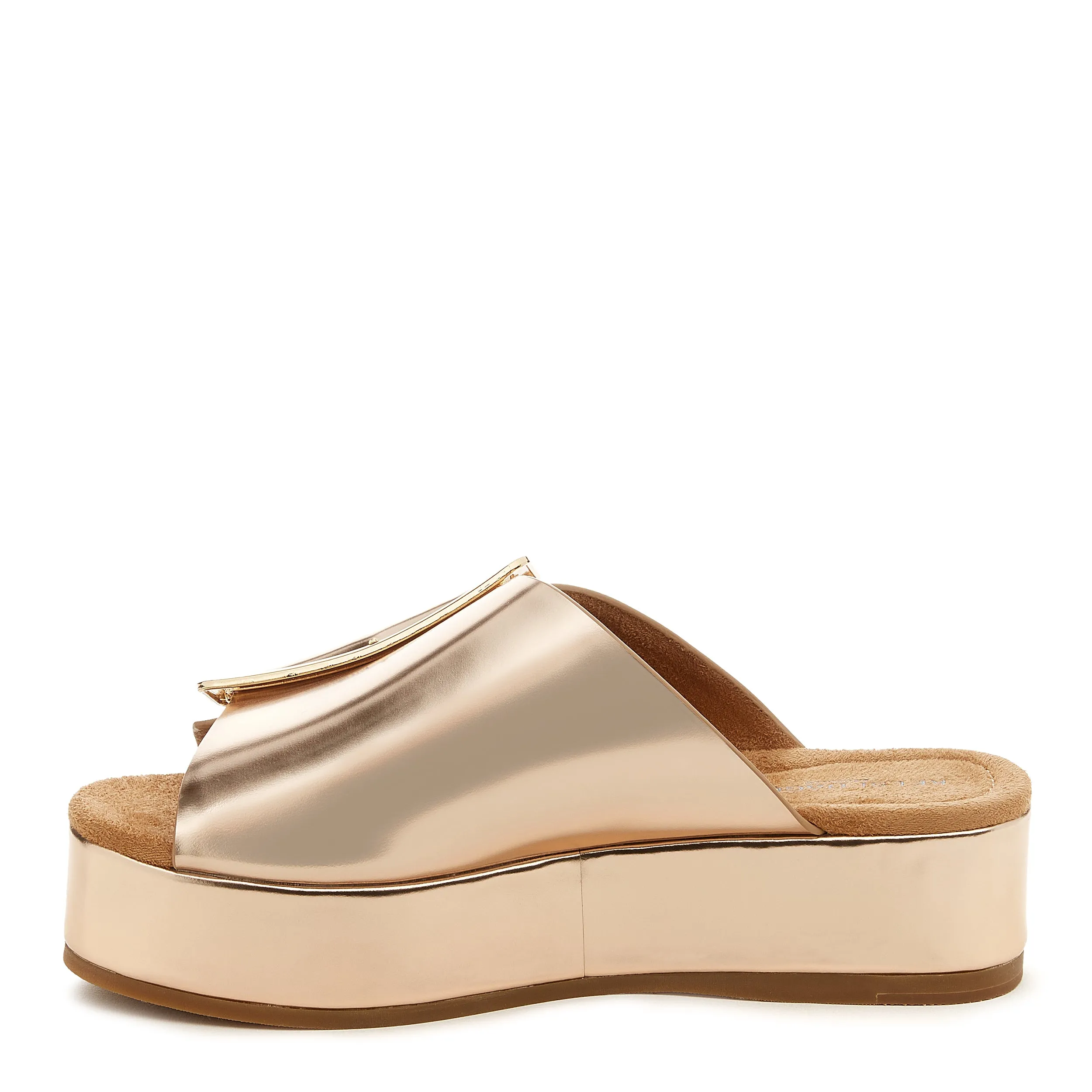 Dover Gold Platform Sandals