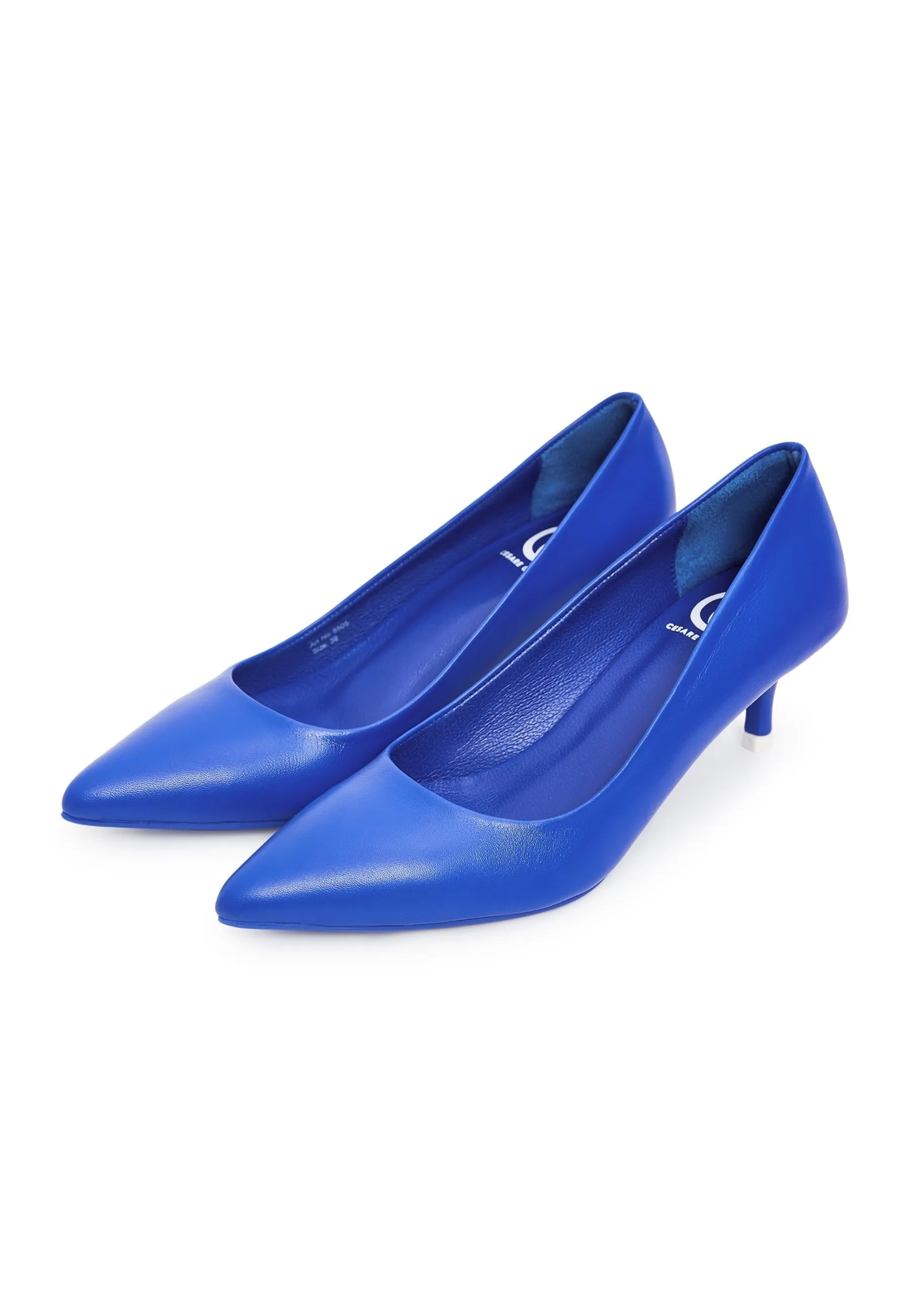 Elegant Luxe Pumps - Blue