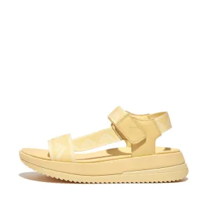 Fitflop Surff Webbing Back Strap Sandals Mellow Yellow