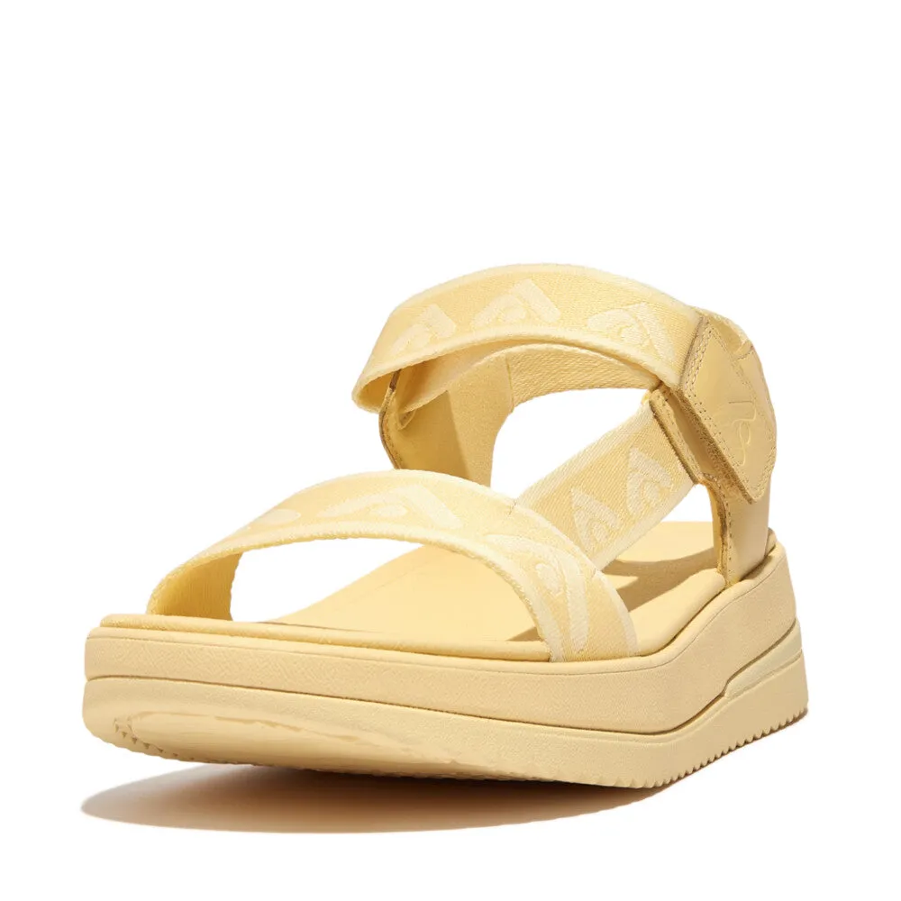 Fitflop Surff Webbing Back Strap Sandals Mellow Yellow