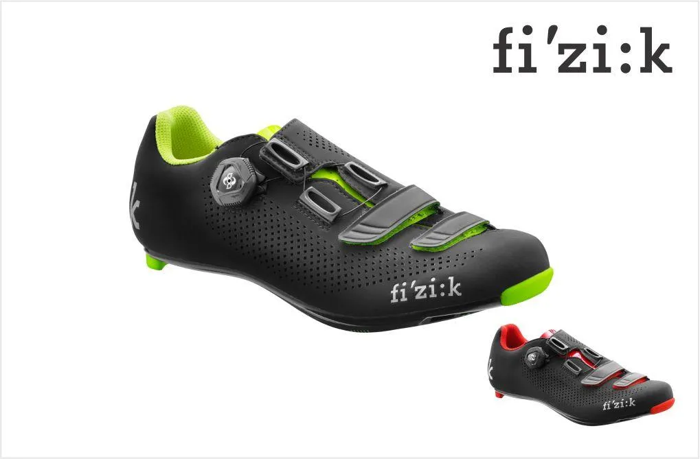 Fizik R4M Carbon BOA Shoes - Black/Yellow