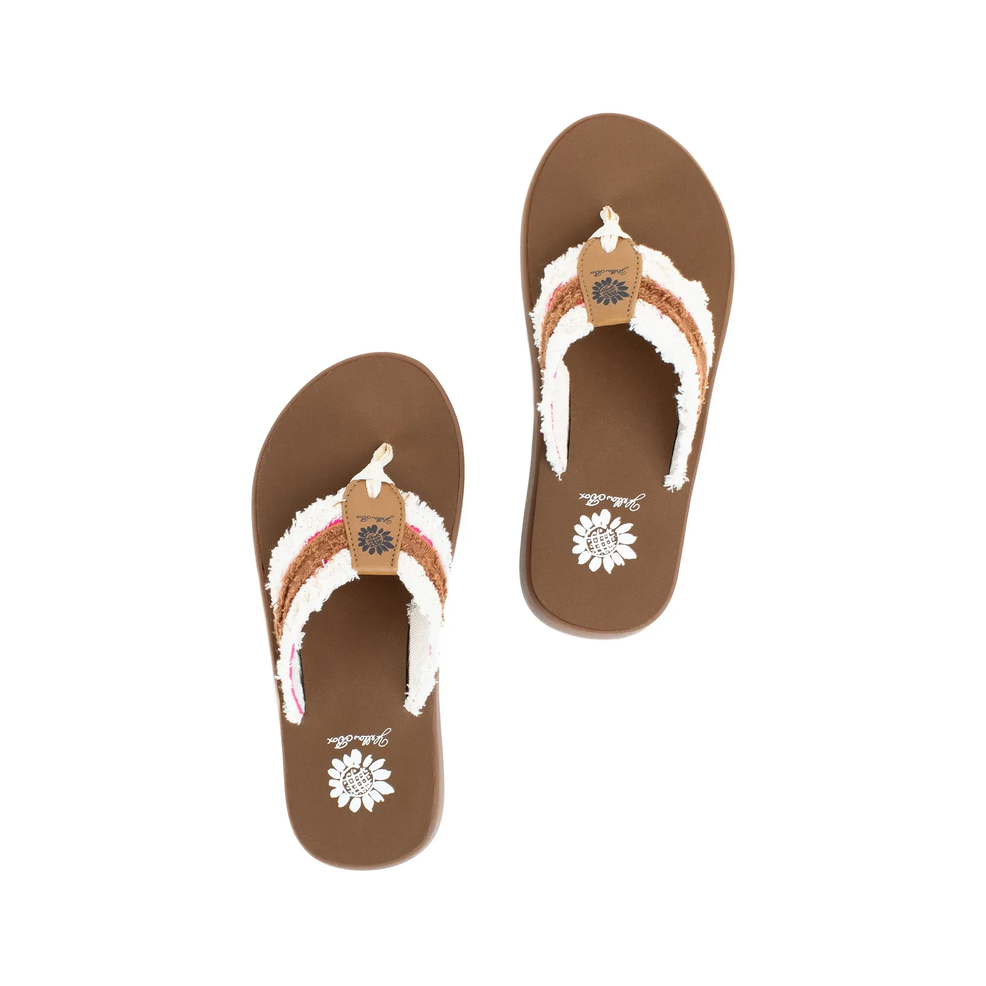 Frayed Flip Flop | Yellow Box | Gilbert