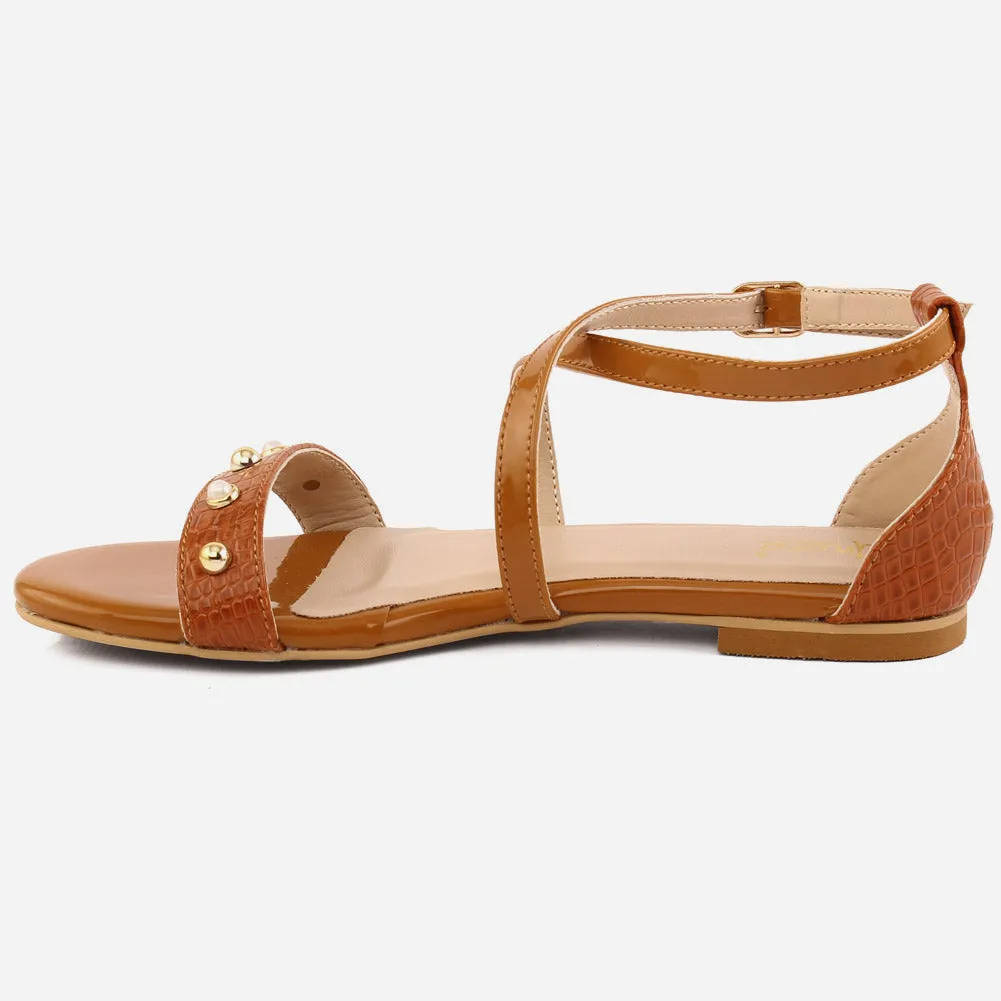 Girl’s "FIONA" Ankle Strap Sandals