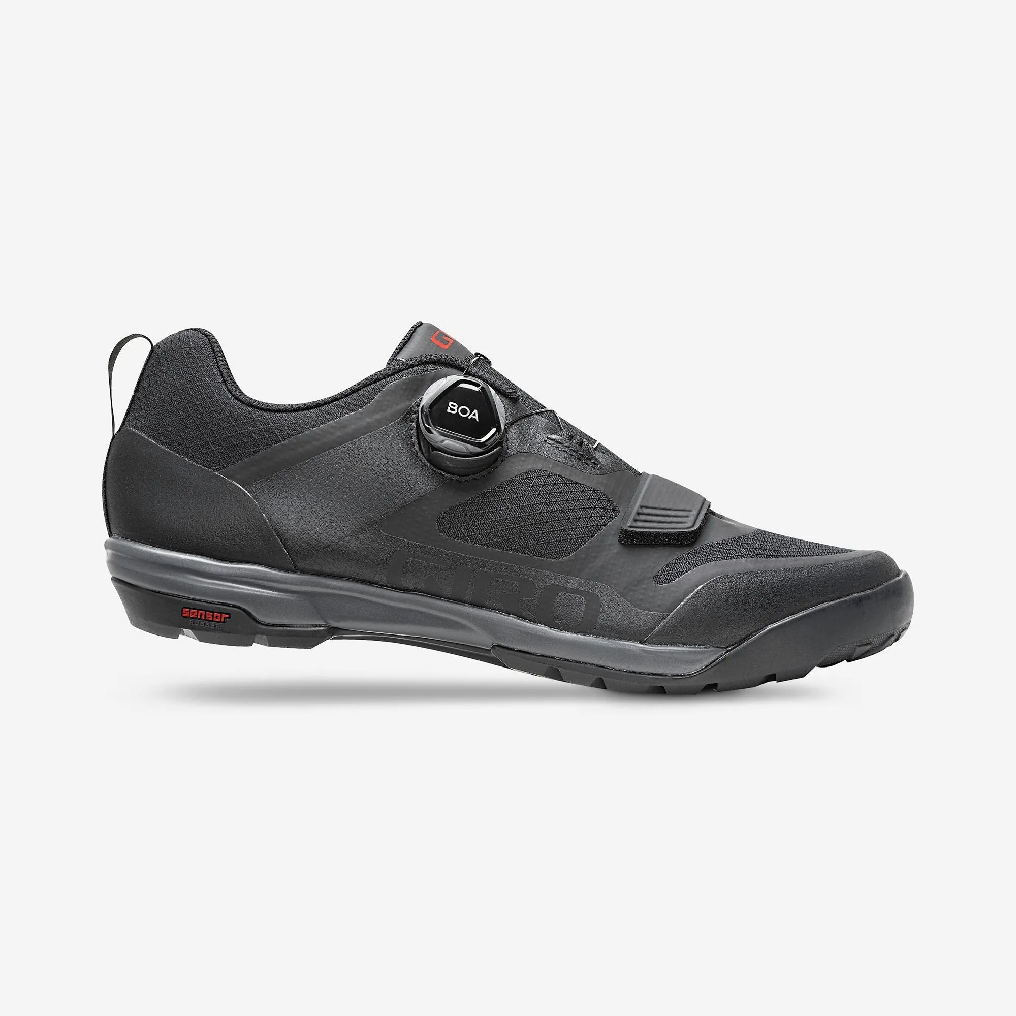 Giro Ventana Mens Bicycle Shoes Black/Dark Shadow 43