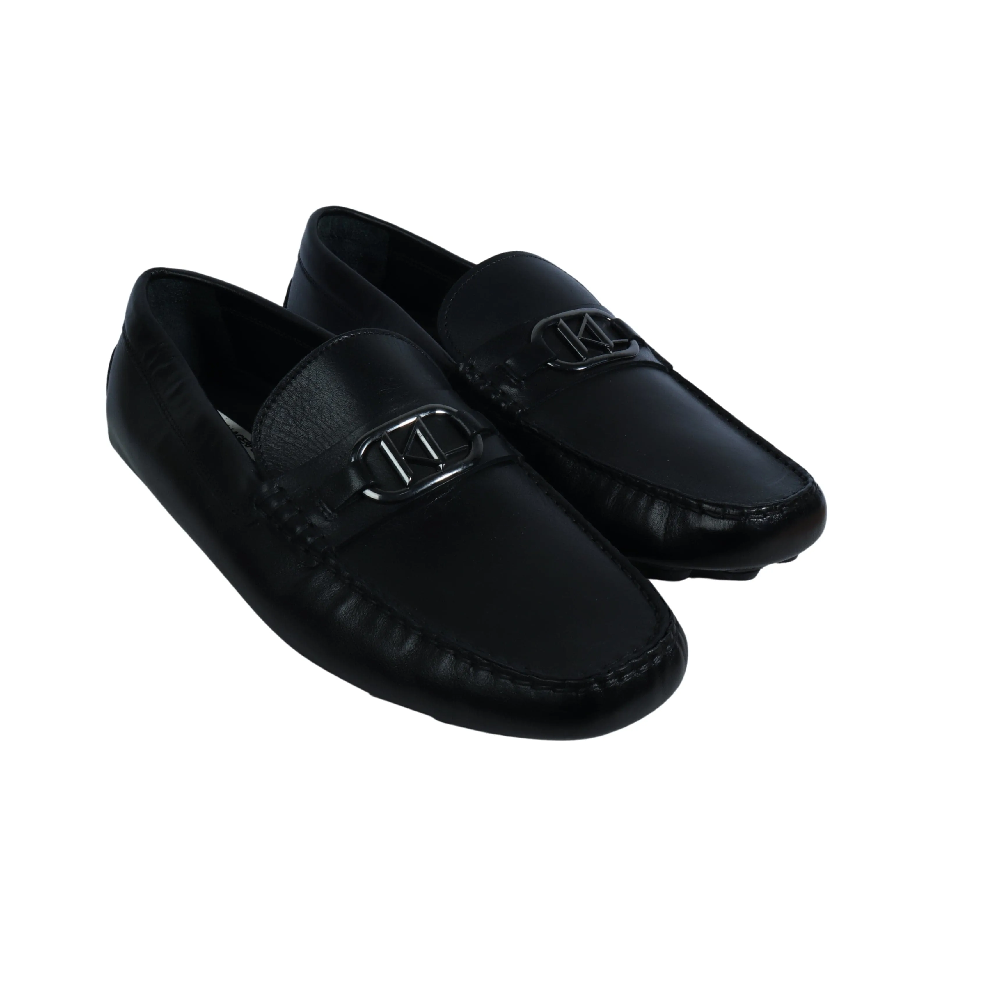 KARL LAGERFELD -  Timeless leather loafers