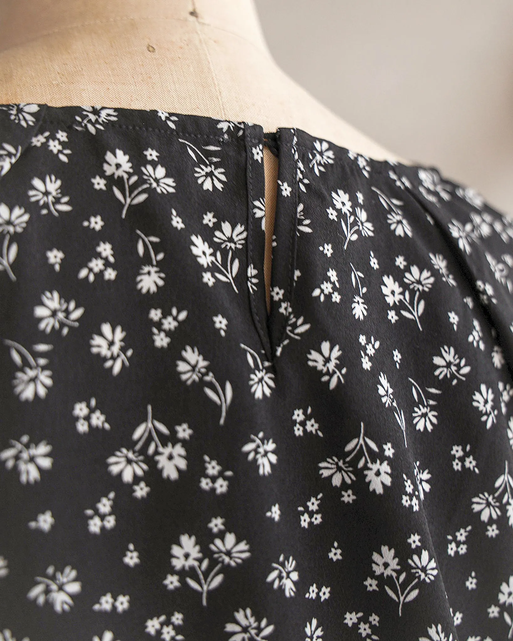 Licorice Petals Romper