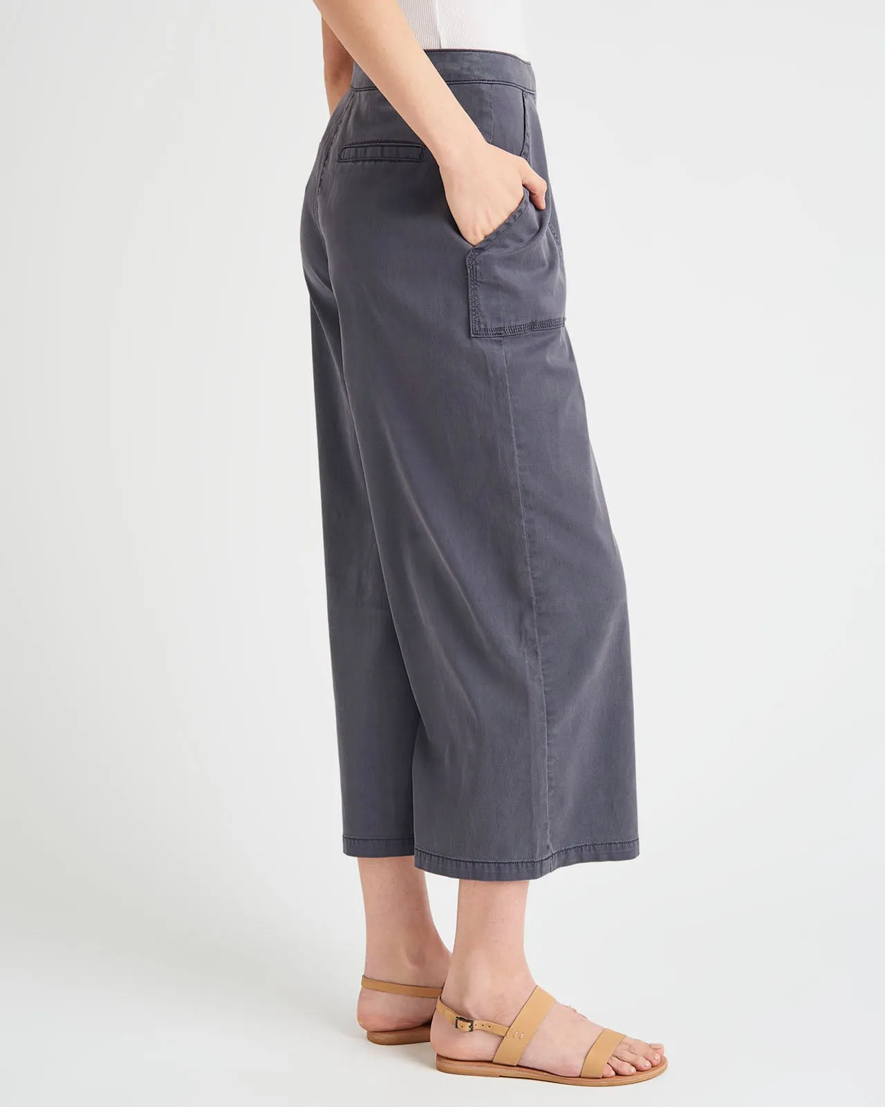 Margaret Wide Crop Trouser