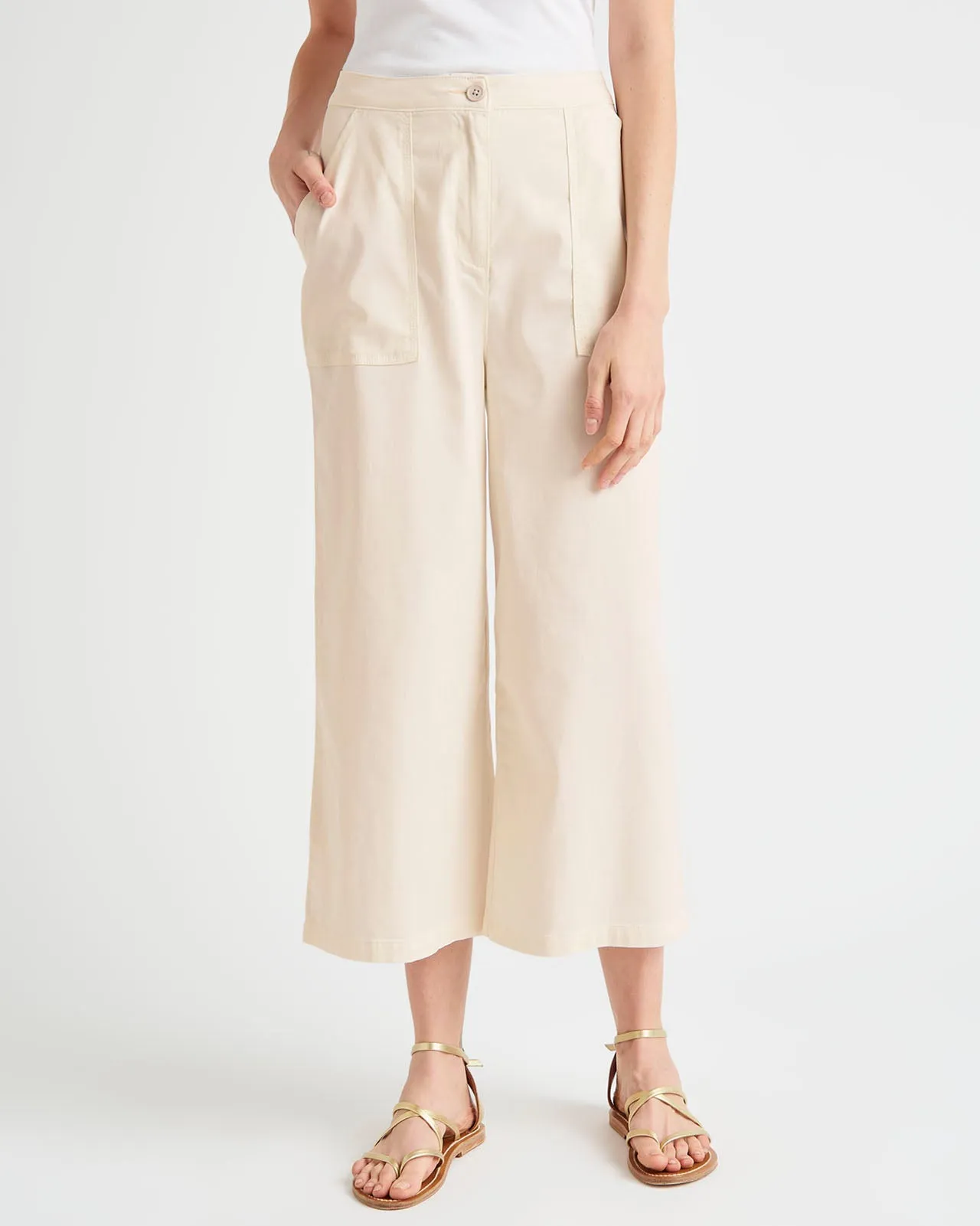 Margaret Wide Crop Trouser