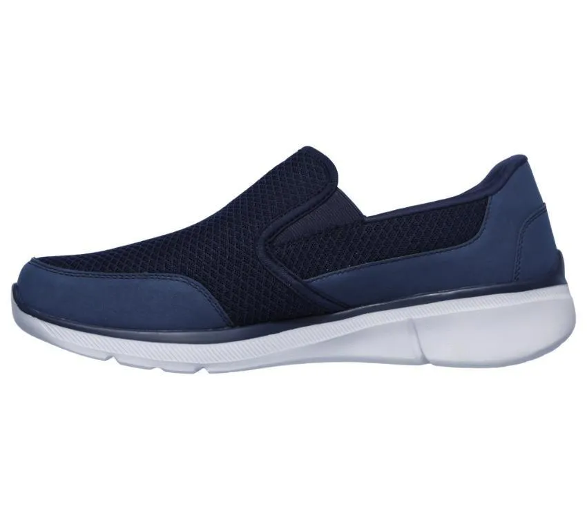 Mens Skechers Equalizer 3.0 - Bluegate Navy Slip On Sneaker Shoes