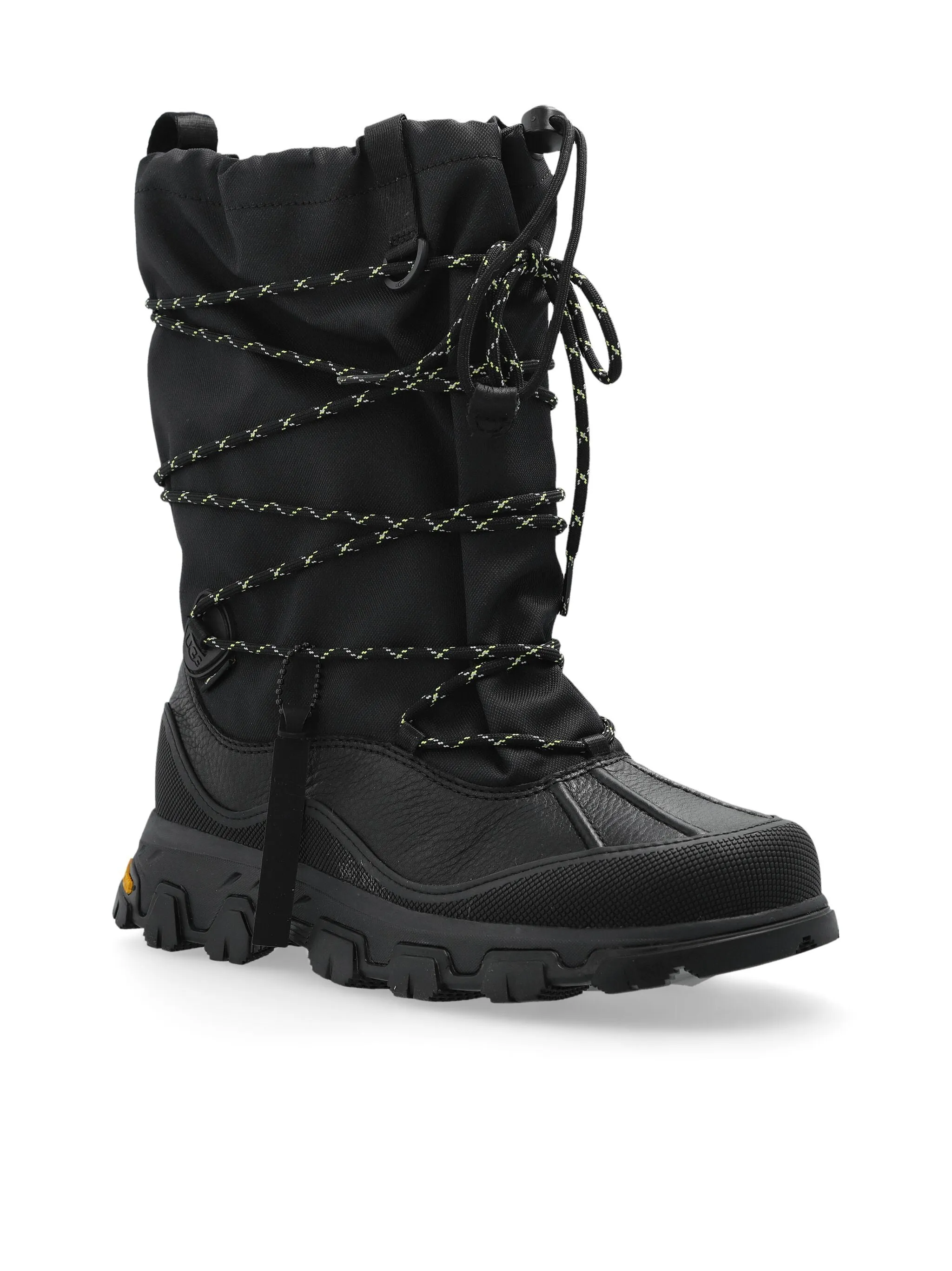 MetroPeak Waterproof Black Leather Boots