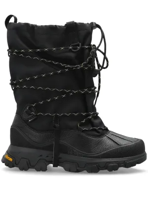 MetroPeak Waterproof Black Leather Boots