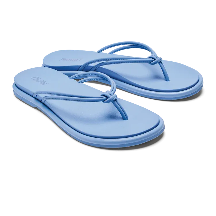 Olukai Women's 'Aka Flip Flop - Cloud Blue/Cloud Blue 20509-3N3N