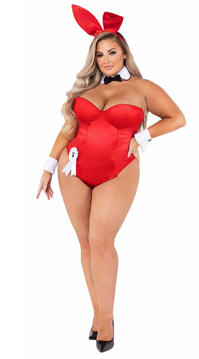 Playboy Plus Size Elegant Bunny Costume