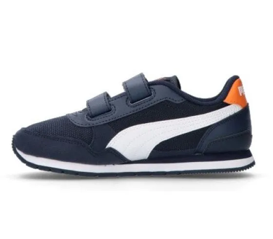 Puma children's sneakers shoe SR Runner v3 Mesh V PS 385511 02 blue-white-orange