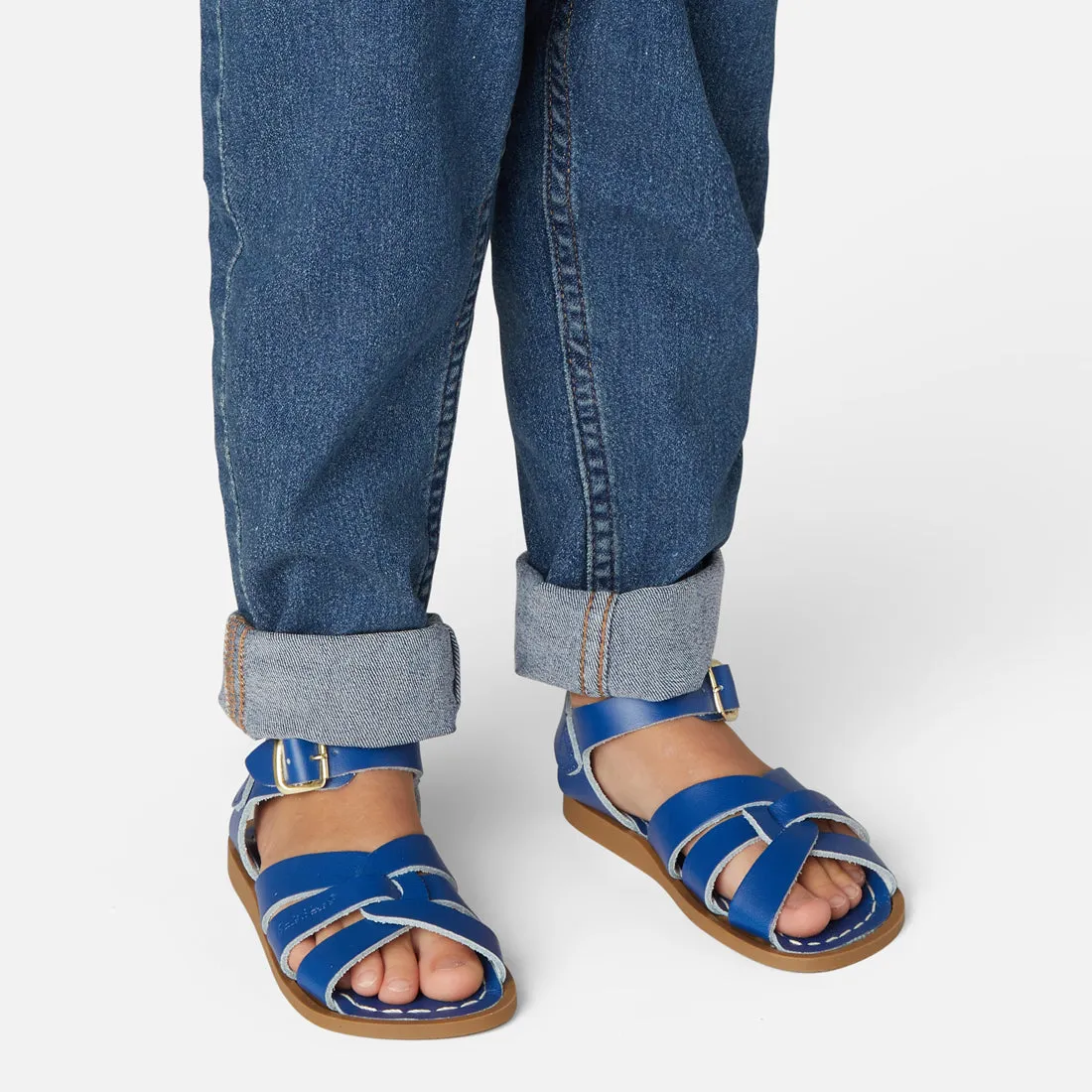 Saltwater Original Sandals Blue