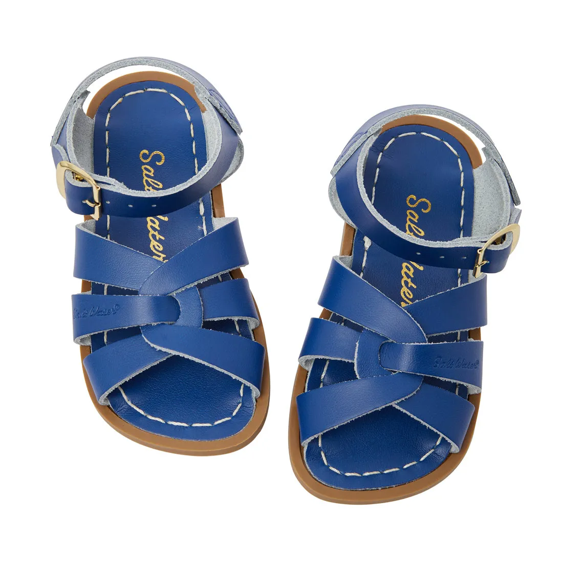 Saltwater Original Sandals Blue