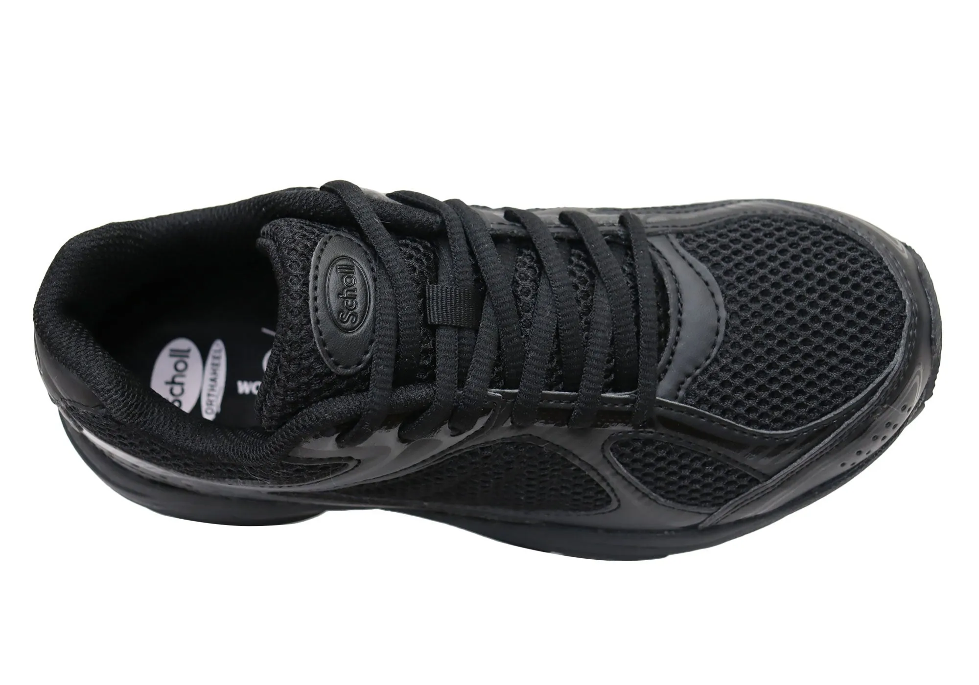 Scholl Orthaheel Sprinter Mens Comfortable Supportive Active Shoes