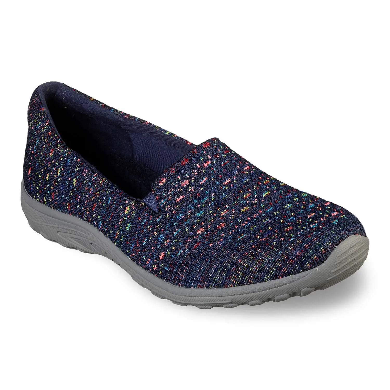 Skechers Women's Reggae Fest-Wicker-Engineered Knit Twin Gore Slip On