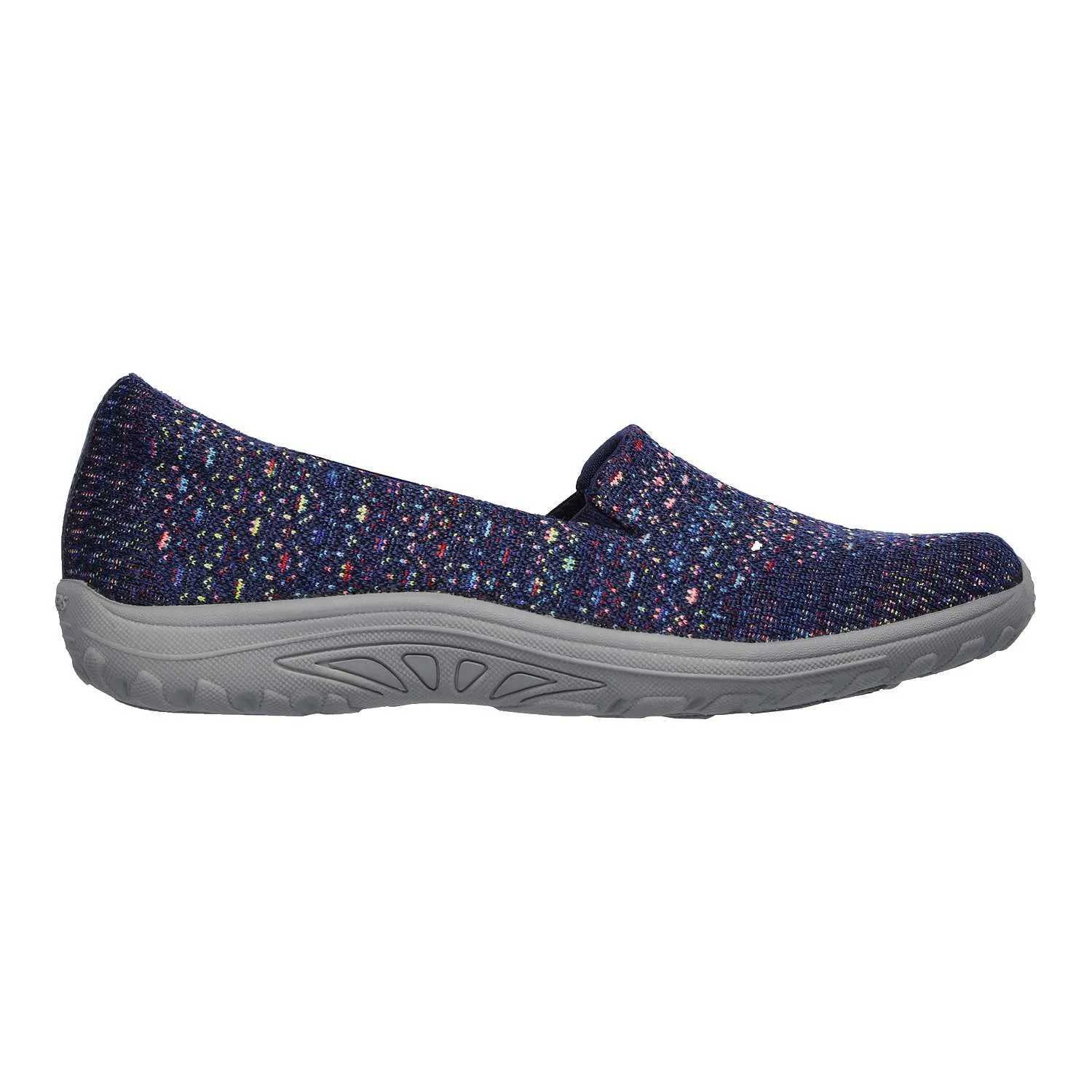 Skechers Women's Reggae Fest-Wicker-Engineered Knit Twin Gore Slip On