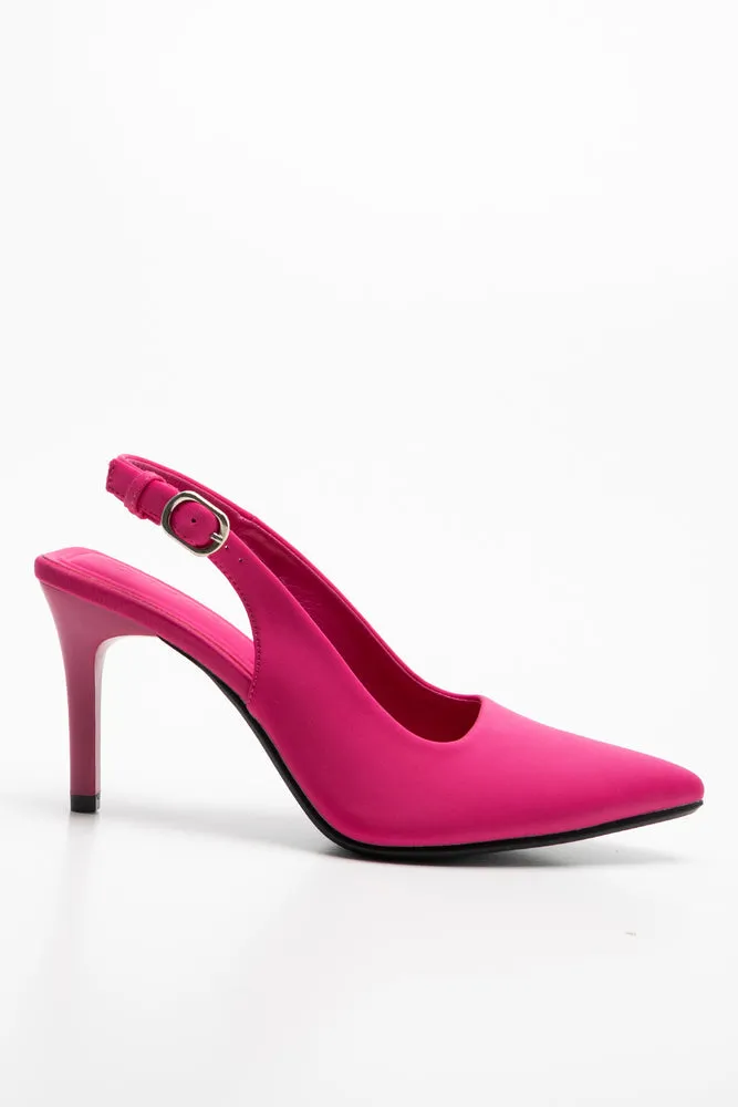 Slingback Court Shoe Purple