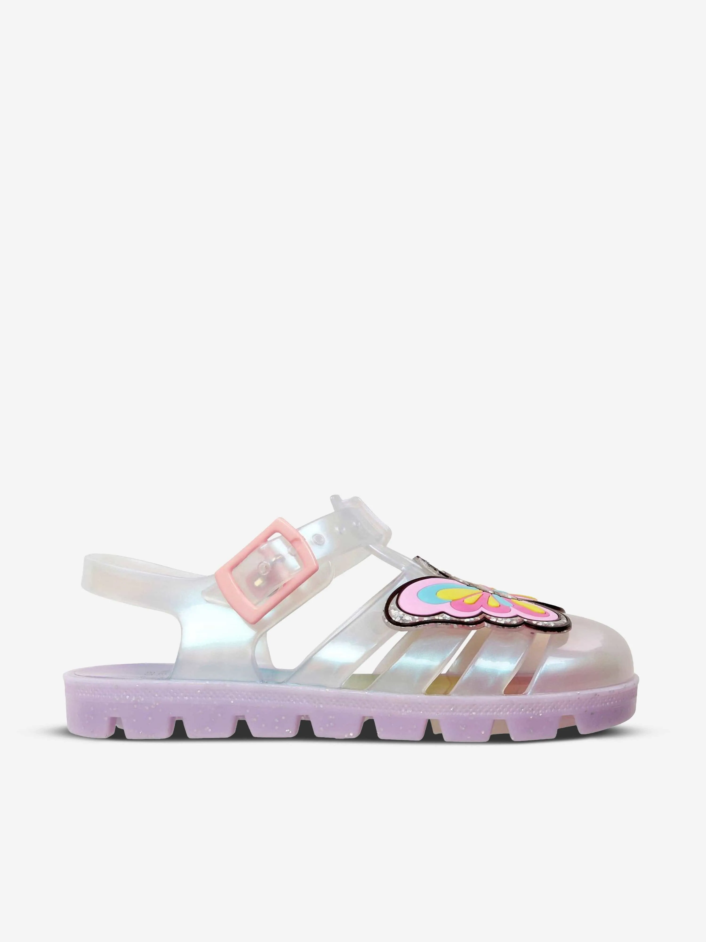 Sophia Webster Girls PVC Unicorn Jelly Sandals