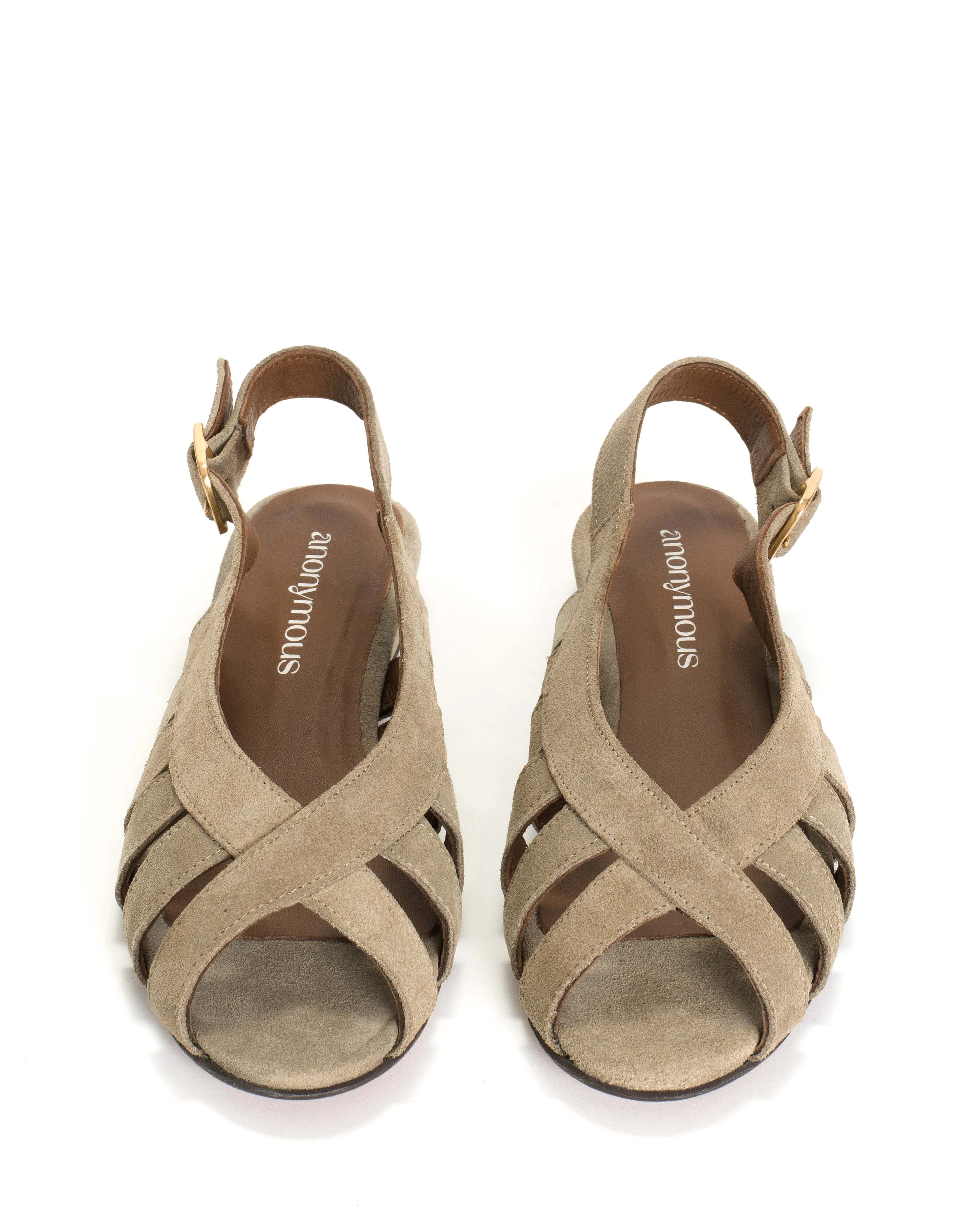 Sophie 20 Calf suede Sage grey