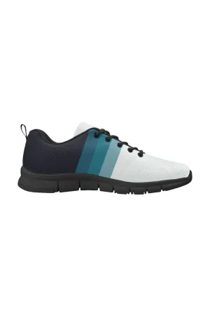 Striped Men's Breathable Running Shoes