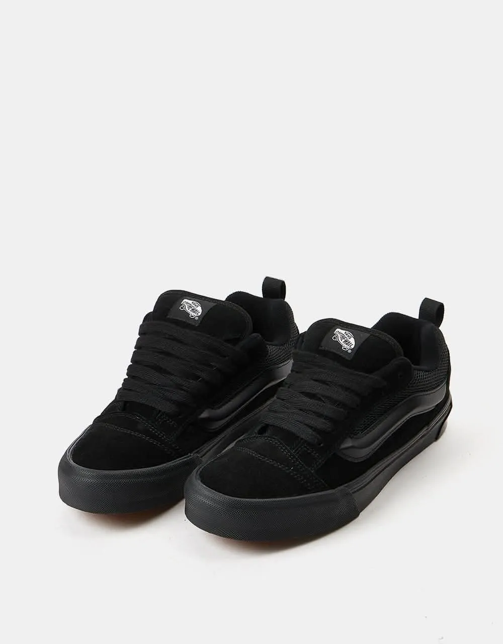 Vans Knu Skool Skate Shoes -  Black/Black