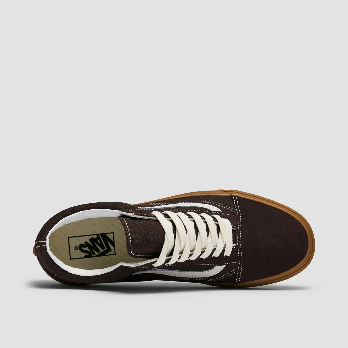 Vans Old Skool Shoes - Vintage Gum Chocolate