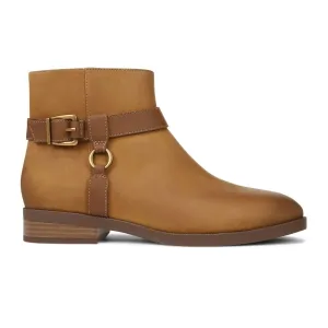 Vionic Rhiannon Ankle Boot (Women) - Cognac Oiled Nubuck