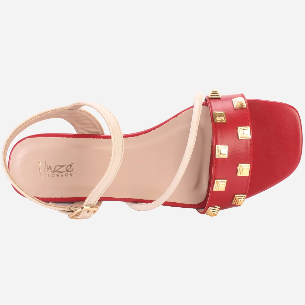 Women's "RHINOTA" Stud Detailing Sandals