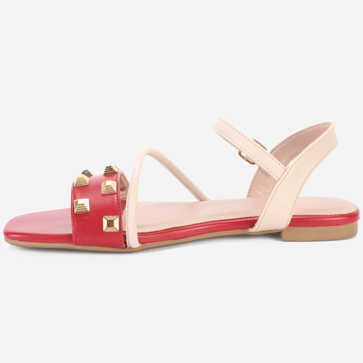 Women's "RHINOTA" Stud Detailing Sandals